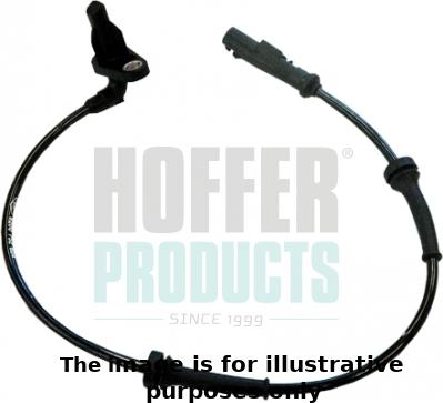 Hoffer 8290247E - Датчик ABS, частота обертання колеса avtolavka.club
