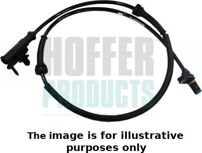 Hoffer 8290251E - Датчик ABS, частота обертання колеса avtolavka.club