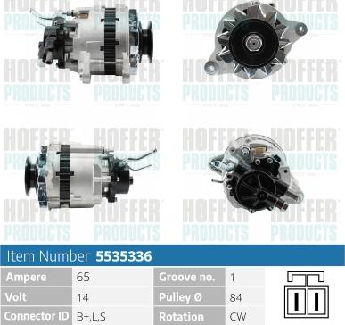 Hoffer H5535336 - Генератор avtolavka.club