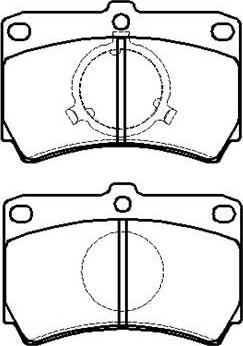 Magneti Marelli 363700200006 - Гальмівні колодки, дискові гальма avtolavka.club