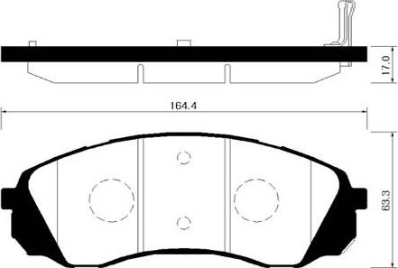 TOMEX brakes 17-49 - Гальмівні колодки, дискові гальма avtolavka.club