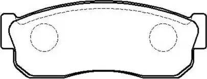 AP 5AP185 - Гальмівні колодки, дискові гальма avtolavka.club