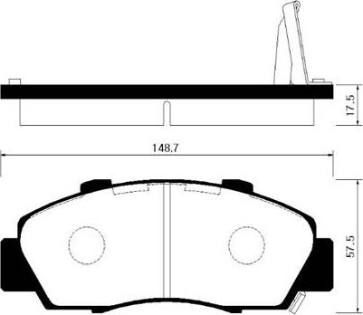 Magneti Marelli 363700203016 - Гальмівні колодки, дискові гальма avtolavka.club