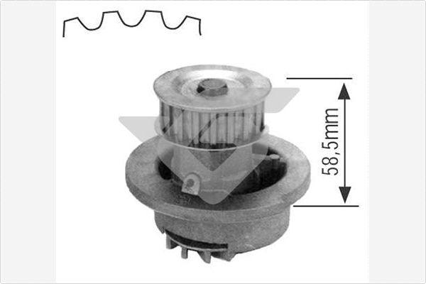 Hutchinson WP0002V - Водяний насос avtolavka.club