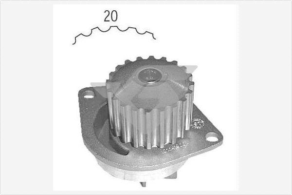 Hutchinson WP0017V - Водяний насос avtolavka.club