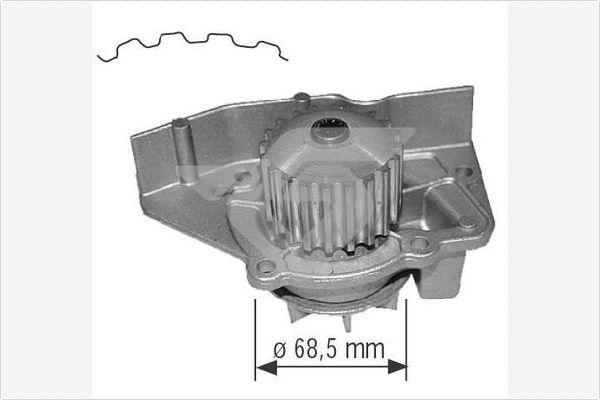 Hutchinson WP0026V - Водяний насос avtolavka.club