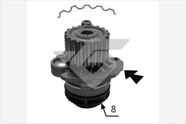 Hutchinson WP0079V - Водяний насос avtolavka.club