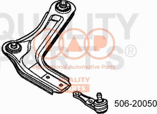 IAP QUALITY PARTS 506-20050 - Шарова опора, несучий / направляючий шарнір avtolavka.club