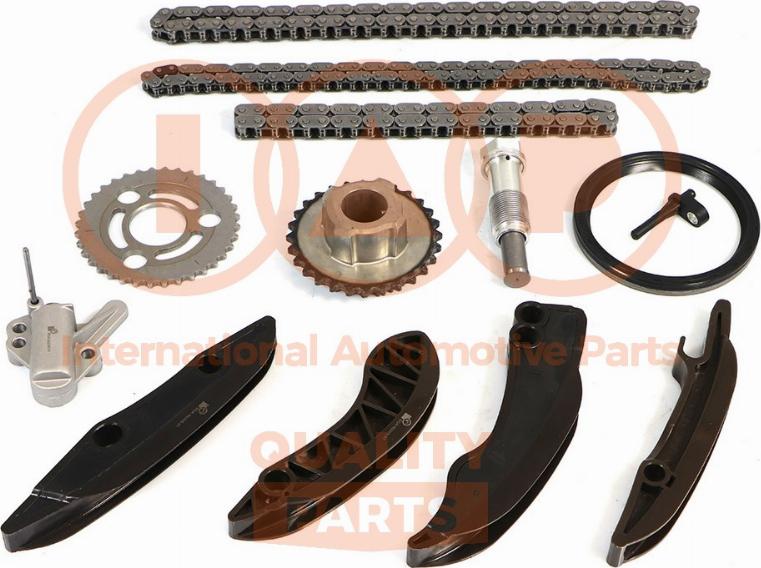 IAP QUALITY PARTS 127-51031K - Комплект ланцюга приводу распредвала avtolavka.club