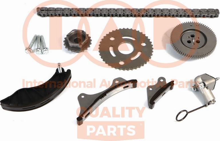 IAP QUALITY PARTS 127-09043K - Комплект ланцюга приводу распредвала avtolavka.club