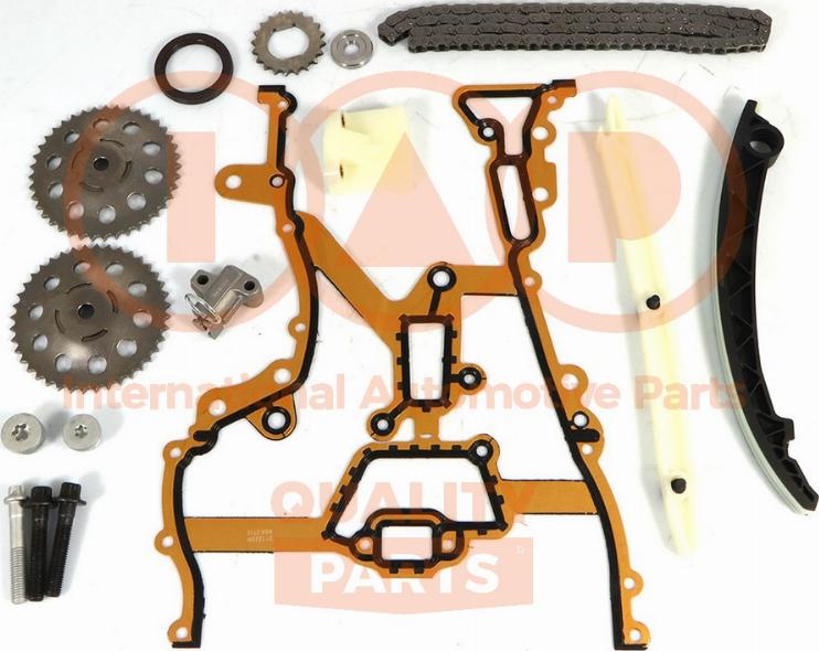 IAP QUALITY PARTS 127-09042K - Комплект ланцюга приводу распредвала avtolavka.club