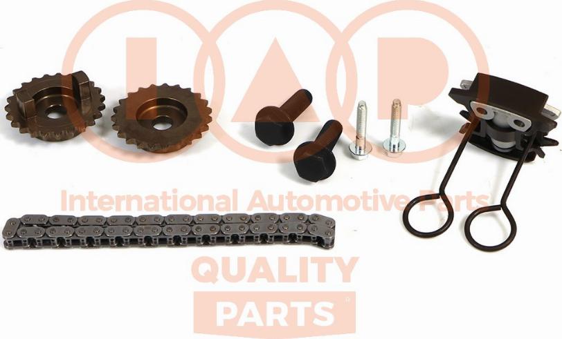 IAP QUALITY PARTS 127-09080K - Комплект ланцюга приводу распредвала avtolavka.club