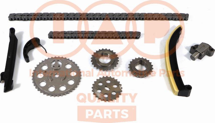 IAP QUALITY PARTS 127-00100KP - Комплект ланцюга приводу распредвала avtolavka.club