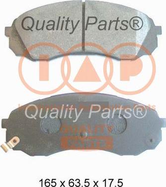 IAP QUALITY PARTS 704-07064G - Гальмівні колодки, дискові гальма avtolavka.club