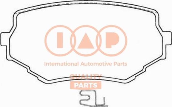 IAP QUALITY PARTS 704-16052P - Гальмівні колодки, дискові гальма avtolavka.club