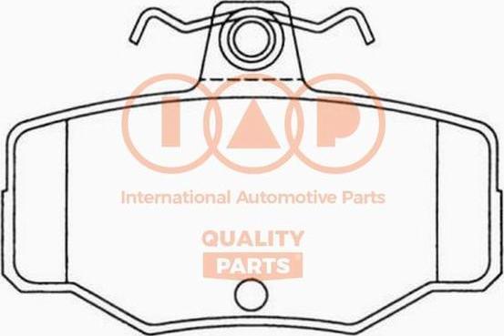 IAP QUALITY PARTS 704-13083P - Гальмівні колодки, дискові гальма avtolavka.club