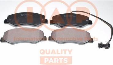 IAP QUALITY PARTS 704-13223X - Гальмівні колодки, дискові гальма avtolavka.club