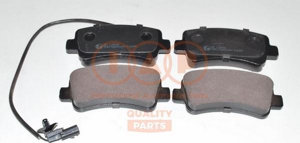 IAP QUALITY PARTS 704-13222 - Гальмівні колодки, дискові гальма avtolavka.club