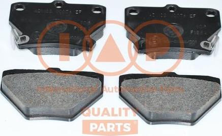 IAP QUALITY PARTS 704-17002P - Гальмівні колодки, дискові гальма avtolavka.club