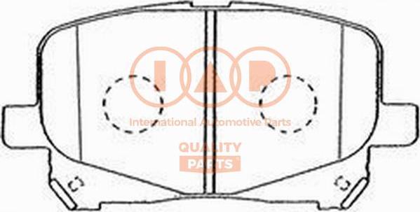 IAP QUALITY PARTS 704-17072P - Гальмівні колодки, дискові гальма avtolavka.club