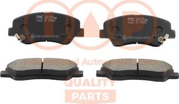 IAP QUALITY PARTS 704-21180 - Гальмівні колодки, дискові гальма avtolavka.club