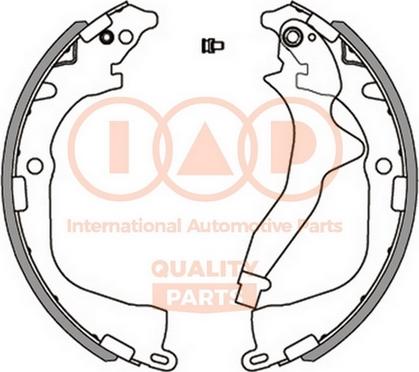 IAP QUALITY PARTS 705-50010 - Комплект гальм, барабанний механізм avtolavka.club