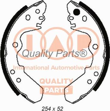 IAP QUALITY PARTS 705-09010 - Комплект гальм, барабанний механізм avtolavka.club