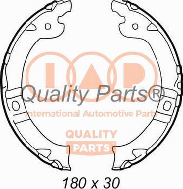 IAP QUALITY PARTS 705-02013 - Комплект гальм, ручник, парковка avtolavka.club