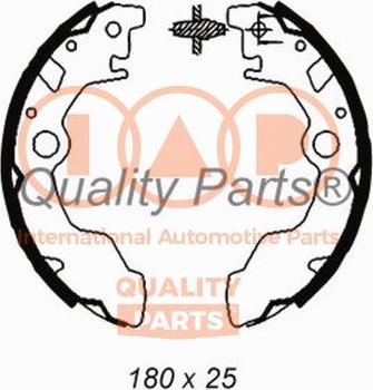 IAP QUALITY PARTS 705-15060 - Комплект гальм, барабанний механізм avtolavka.club