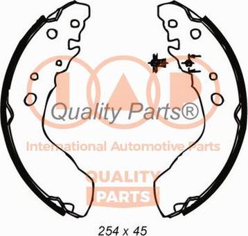 IAP QUALITY PARTS 705-16052 - Комплект гальм, барабанний механізм avtolavka.club