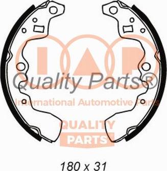 IAP QUALITY PARTS 705-16061 - Комплект гальм, барабанний механізм avtolavka.club