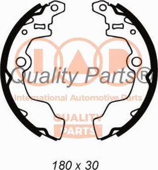 IAP QUALITY PARTS 705-16080 - Комплект гальм, барабанний механізм avtolavka.club