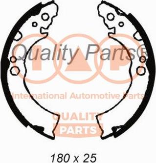 IAP QUALITY PARTS 705-13090 - Комплект гальм, барабанний механізм avtolavka.club