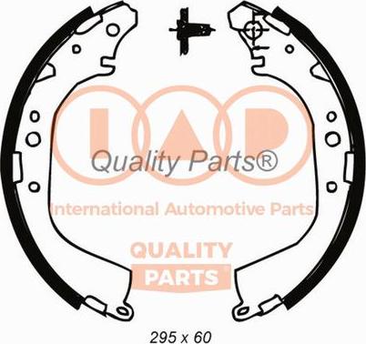 IAP QUALITY PARTS 705-13020 - Комплект гальм, барабанний механізм avtolavka.club