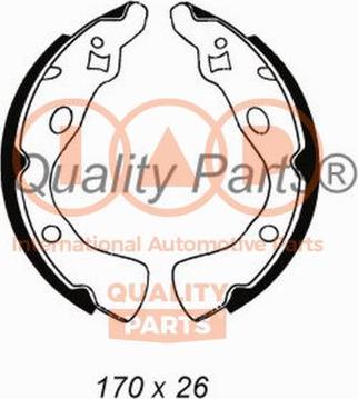 IAP QUALITY PARTS 705-21030 - Комплект гальм, барабанний механізм avtolavka.club