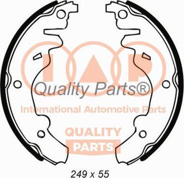 IAP QUALITY PARTS 705-21020 - Комплект гальм, барабанний механізм avtolavka.club