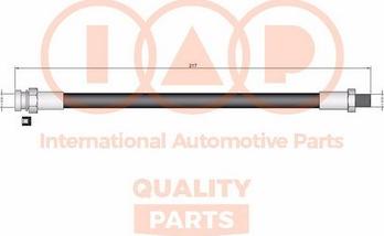 IAP QUALITY PARTS 708-12026 - Гальмівний шланг avtolavka.club