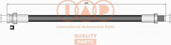 IAP QUALITY PARTS 708-12157 - Гальмівний шланг avtolavka.club