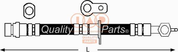 IAP QUALITY PARTS 708-17088 - Гальмівний шланг avtolavka.club