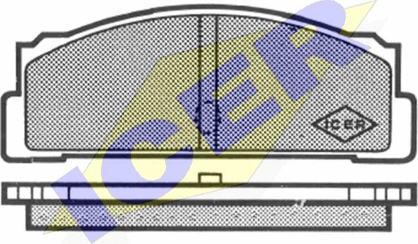 Icer 180046 - Гальмівні колодки, дискові гальма avtolavka.club