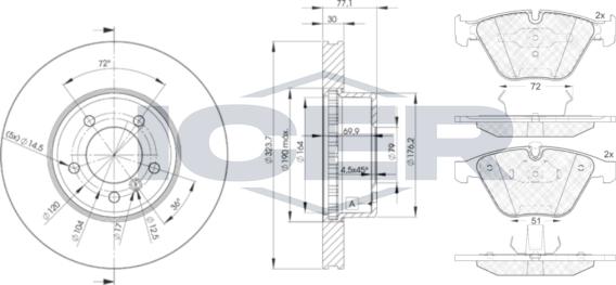 Icer 31577-3221 - Комплект гальм, дисковий гальмівний механізм avtolavka.club