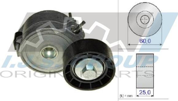 IJS GROUP 93-1492 - Натягувач ременя, клинові зуб. avtolavka.club