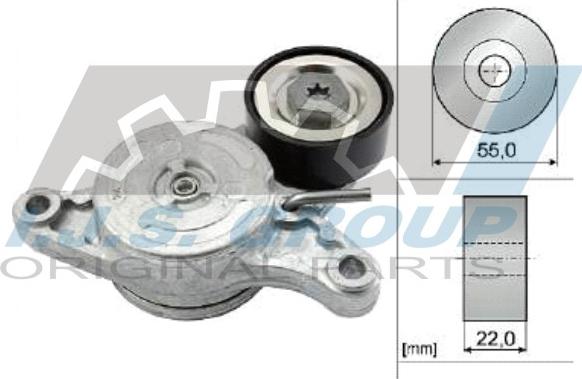 IJS GROUP 93-2430 - Натягувач ременя, клинові зуб. avtolavka.club