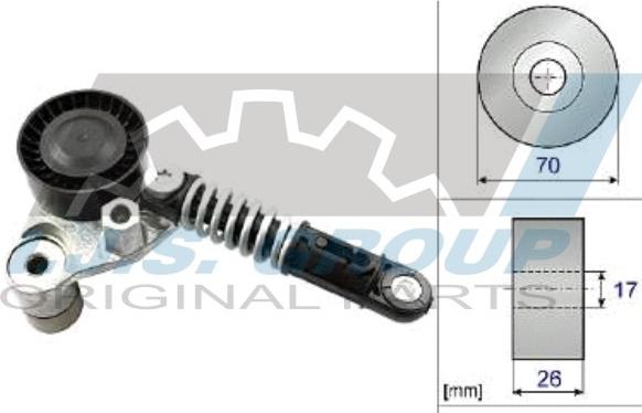 IJS GROUP 93-2471 - Натягувач ременя, клинові зуб. avtolavka.club