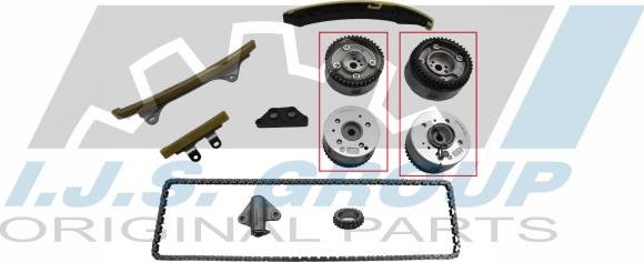 IJS GROUP 40-1313VVT - Комплект ланцюга приводу распредвала avtolavka.club