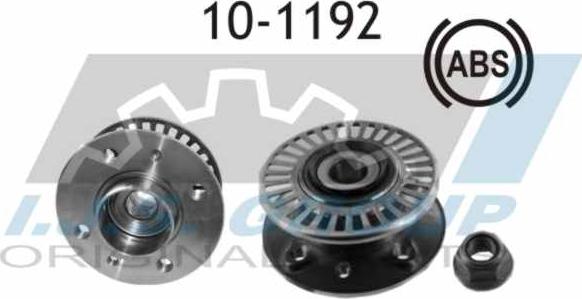 IJS GROUP 10-1192 - Комплект підшипника маточини колеса avtolavka.club