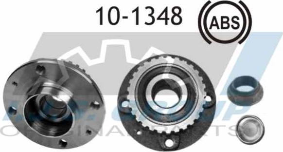 IJS GROUP 10-1348 - Комплект підшипника маточини колеса avtolavka.club