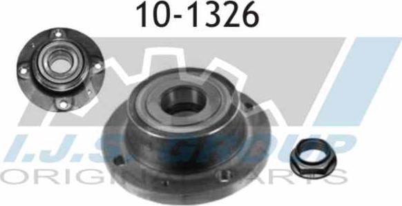 IJS GROUP 10-1326 - Комплект підшипника маточини колеса avtolavka.club