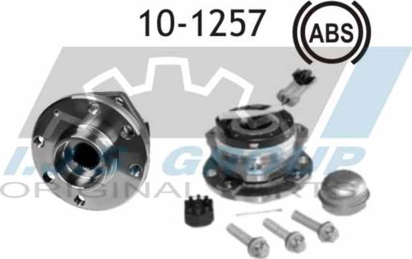 IJS GROUP 10-1257 - Комплект підшипника маточини колеса avtolavka.club