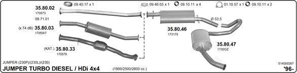 Imasaf 514000267 - Система випуску ОГ avtolavka.club